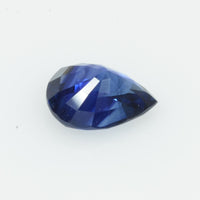 1.06 cts Natural Blue Sapphire Loose Gemstone Pear Cut
