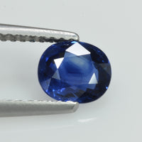 1.21 cts Natural Blue Sapphire Loose Gemstone Oval Cut