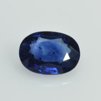 1.23 cts Natural Blue Sapphire Loose Gemstone Oval Cut