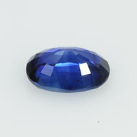 1.30 cts Natural Blue Sapphire Loose Gemstone Oval Cut