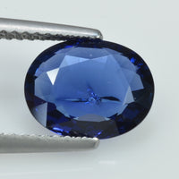 2.45 cts Natural Blue Sapphire Loose Gemstone Oval Cut