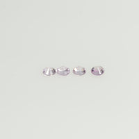 1.3-3.5 mm Natural Pink Sapphire Loose Gemstone Round Diamond Cut Pk Quality