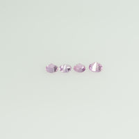 2.0 mm Natural Pink Sapphire Loose Gemstone Round Diamond Cut Vs Quality Color