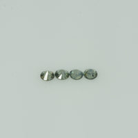 2.5-4 mm Natural Green Sapphire Loose Gemstone Round Diamond Cut Vs Quality Color