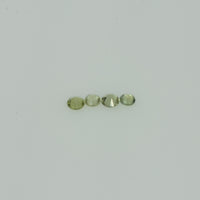 1.4-3.5 mm Natural Green Sapphire Loose Gemstone Round Diamond Cut Vs Quality Color - Thai Gems Export Ltd.