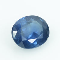 Natural Blue Sapphire Loose Gemstone Oval Cut