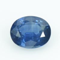 Natural Blue Sapphire Loose Gemstone Oval Cut