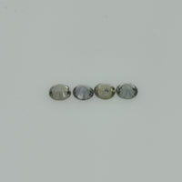 1.4-4 mm Natural Yellowish Green Sapphire Loose Gemstone Round Diamond Cut Vs Quality Color