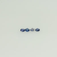 2-2.5 mm Natural BlueSapphire Loose Gemstone Round Diamond Cut Vs Quality Color - Thai Gems Export Ltd.