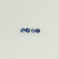 2-2.5 mm Natural BlueSapphire Loose Gemstone Round Diamond Cut Vs Quality Color - Thai Gems Export Ltd.
