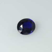 1.21 cts Unheated Natural Blue Sapphire Loose Gemstone Oval Cut Certified