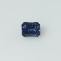 1.17 cts Natural Blue Sapphire Loose Gemstone Emerald Cut