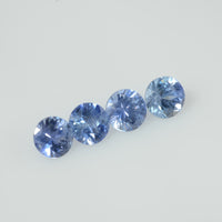 3.7-4.6 mm Natural Blue Sapphire Loose Gemstone Round Diamond Cut Vs Quality Color - Thai Gems Export Ltd.