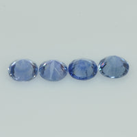 3.7-4.6 mm Natural Blue Sapphire Loose Gemstone Round Diamond Cut Vs Quality Color - Thai Gems Export Ltd.