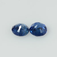 4.4-4.5 mm Natural Blue Sapphire Loose Gemstone Round Diamond Cut