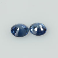 4.4-4.5 mm Natural Blue Sapphire Loose Gemstone Round Diamond Cut
