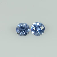 3.7-4.7 mm Natural Blue Sapphire Loose Gemstone Round Diamond Cut - Thai Gems Export Ltd.