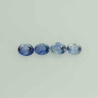 1.0-4.5 mm Natural Blue Sapphire Loose Gemstone Round Diamond Cut Pk Quality Color - Thai Gems Export Ltd.