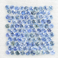 1.0-4.5 mm Natural Blue Sapphire Loose Gemstone Round Diamond Cut Pk Quality Color - Thai Gems Export Ltd.