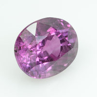 5.42 Cts Natural Purple Sapphire Loose Gemstone Oval Cut