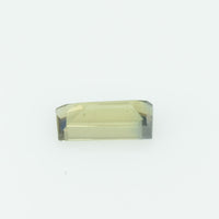 0.55 Cts Natural Yellow Sapphire Loose Gemstone Baguette Cut