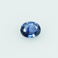 0.51 cts natural blue sapphire loose gemstone oval cut