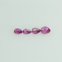 1.63 Cts Natural Ruby Loose Gemstone Pear Cut