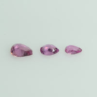 0.79 Cts Natural Ruby Loose Gemstone Pear Cut