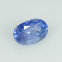 2.13 cts Unheated Natural Blue Sapphire Loose Gemstone Oval Cut Certified