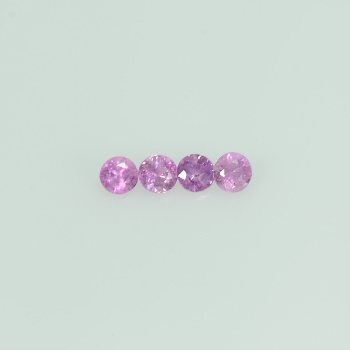 0.8-4.6 mm Natural Purple Sapphire Loose Gemstone Round