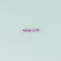 0.8-4.6 mm Natural Purple Sapphire Loose Gemstone Round Diamond Cut Pk Quality
