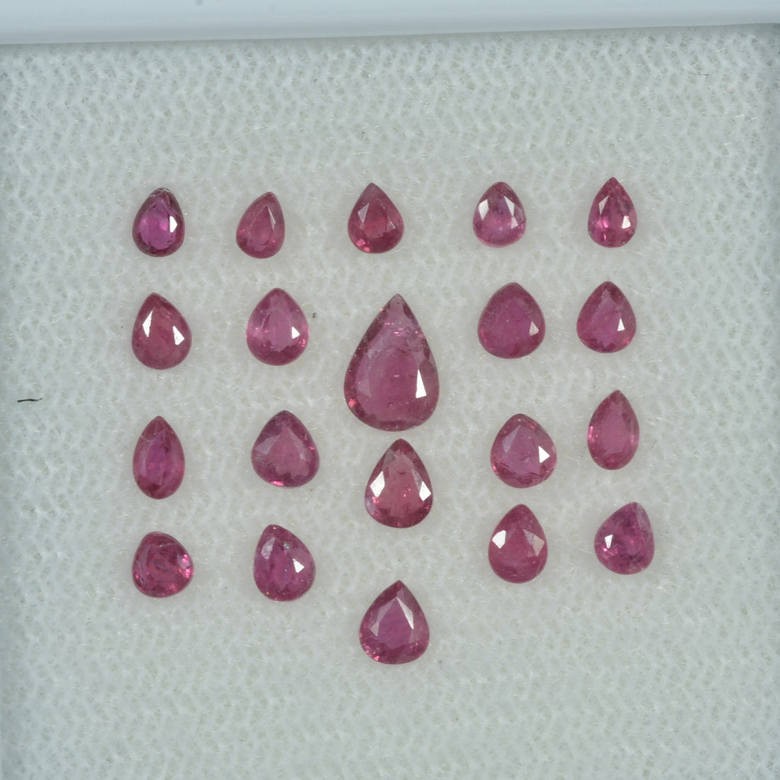 2.20 Cts Natural Ruby Loose Gemstone Pear Cut