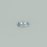 Natural white Sapphire Loose Gemstone Oval Cut