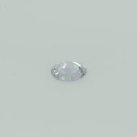 Natural white Sapphire Loose Gemstone Oval Cut