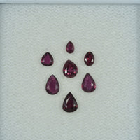 1.29 Cts Natural Ruby Loose Gemstone Pear Cut