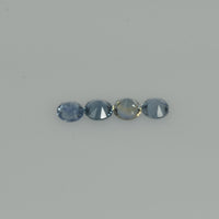 2.0-3.5 mm Natural Blue Sapphire Loose Gemstone Round Diamond Cut Vs Quality Color