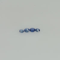 1.8-2.3 mm Natural Blue Sapphire Loose Gemstone Round Diamond Cut Vs Quality Color - Thai Gems Export Ltd.