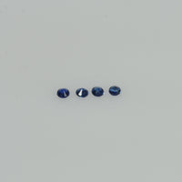 1.3-2.0 mm Natural Blue Sapphire Loose Gemstone Round Diamond Cut Vs Quality Color - Thai Gems Export Ltd.