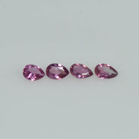 3.5x2.5 mm Natural Ruby Loose Gemstone Pear Cut