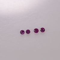 2.0 mm Natural Pink Sapphire Loose Gemstone Round Diamond Cut Vs Quality AAA+ Color - Thai Gems Export Ltd.