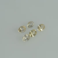Natural Yellow Sapphire Loose Gemstone Oval Cut