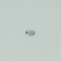 2-4 mm Natural Pastel Purple Sapphire Loose Gemstone Round Diamond Cut Cleanish Quality