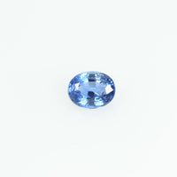 4x3 mm Natural Blue Sapphire Loose Gemstone Oval Cut