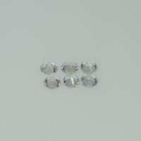 3.5-4 mm Natural Whitish Yellow Sapphire Loose Gemstone Round Diamond Cut Cleanish Quality A+ Color - Thai Gems Export Ltd.