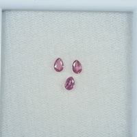3.5x2.5 mm Natural Ruby Loose Gemstone Pear Cut