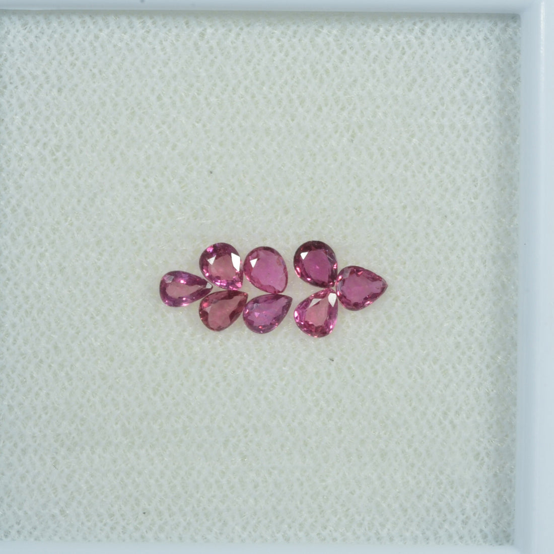 3.5x2.5 mm Natural Ruby Loose Gemstone Pear Cut