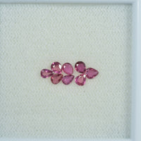 3.5x2.5 mm Natural Ruby Loose Gemstone Pear Cut