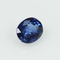 1.00 cts Natural Blue Sapphire Loose Gemstone Oval Cut