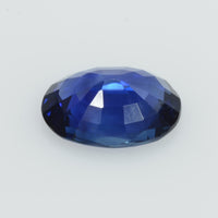 1.36 cts Natural Blue Sapphire Loose Gemstone Oval Cut