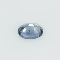 0.75 Cts Natural Bi-Color Sapphire Loose Gemstone Oval Cut